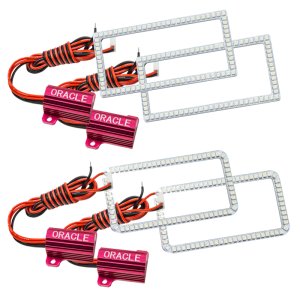 Ford F-150 Headlight Halo Kit - ORACLE Lighting - LED Projector - White - `15-`17